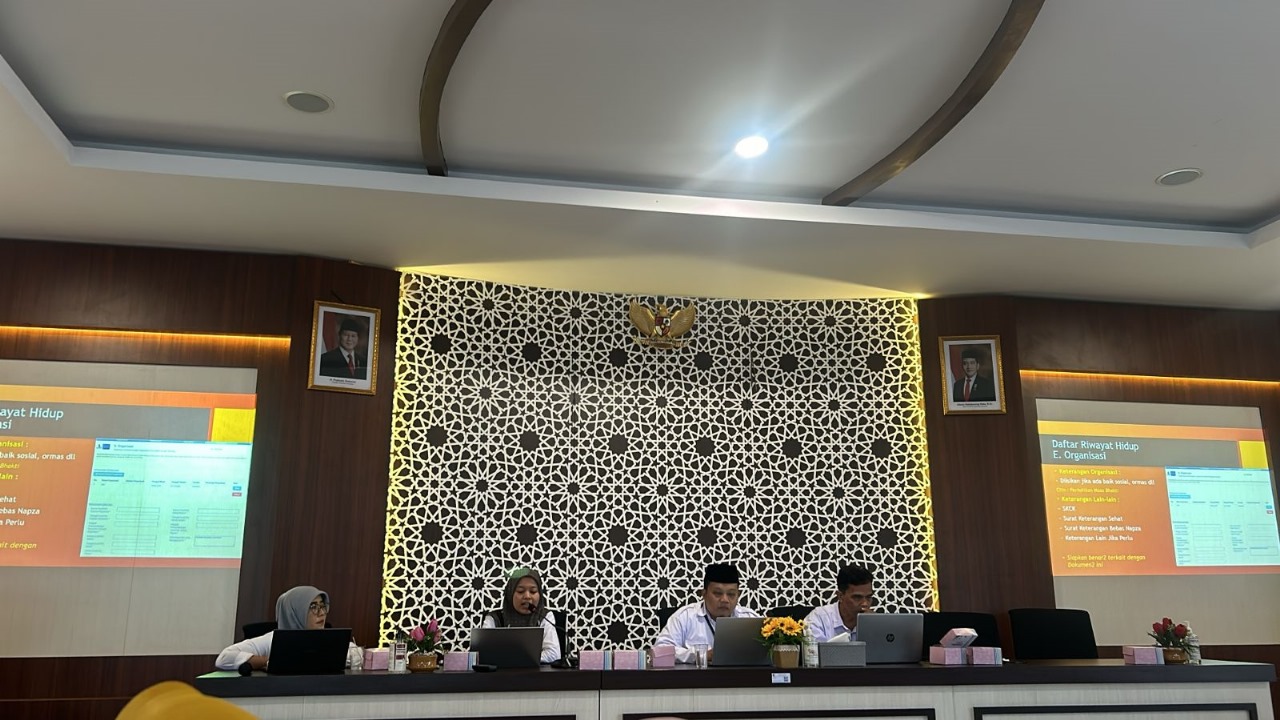 Lolos PPPK Kemenag RI 2024 Tahap I, Guru dan Pegawai Ikuti Pendampingan Pengisian DRH